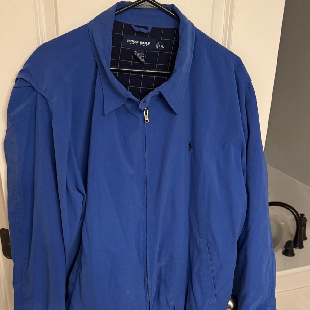 Polo Golf Men's Blue Windbreaker